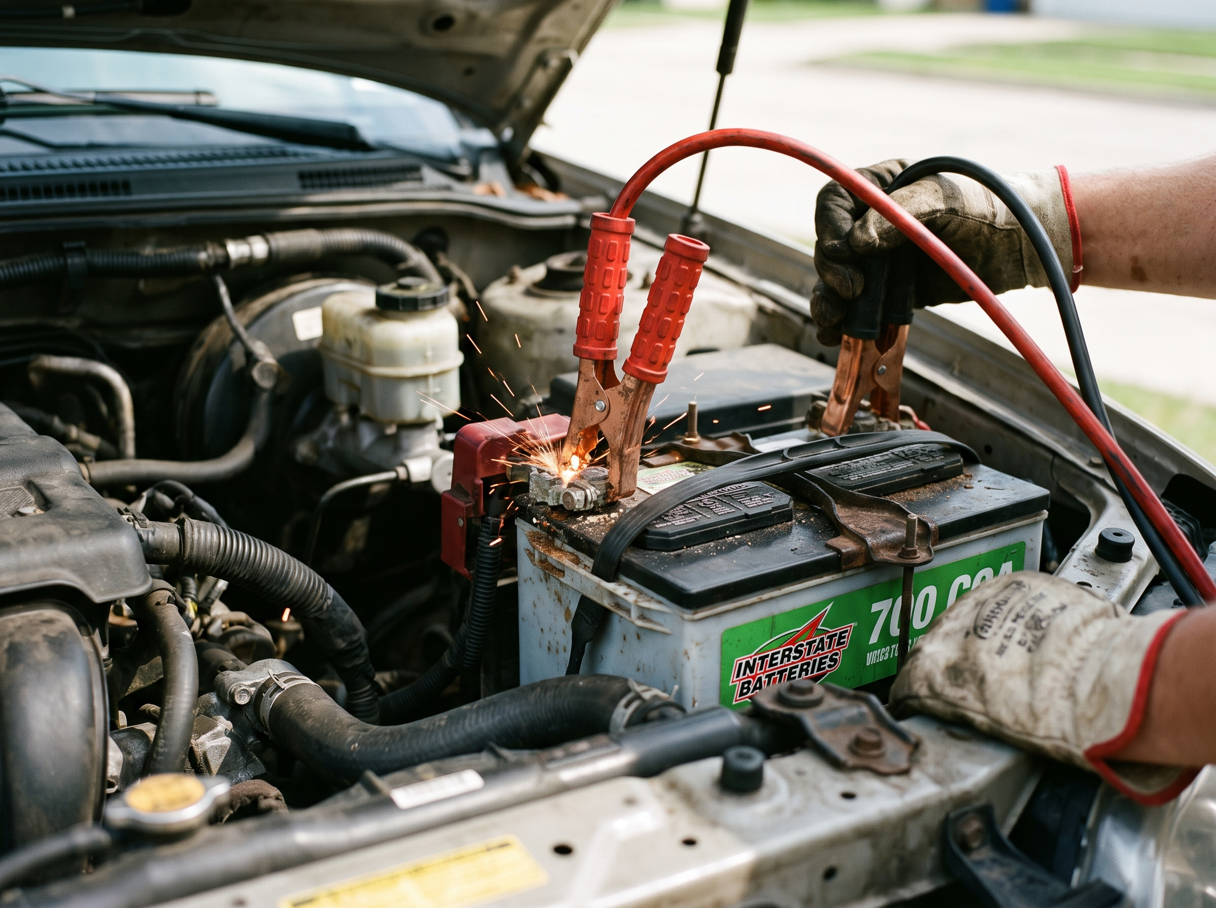 Jumpstart bateri kereta