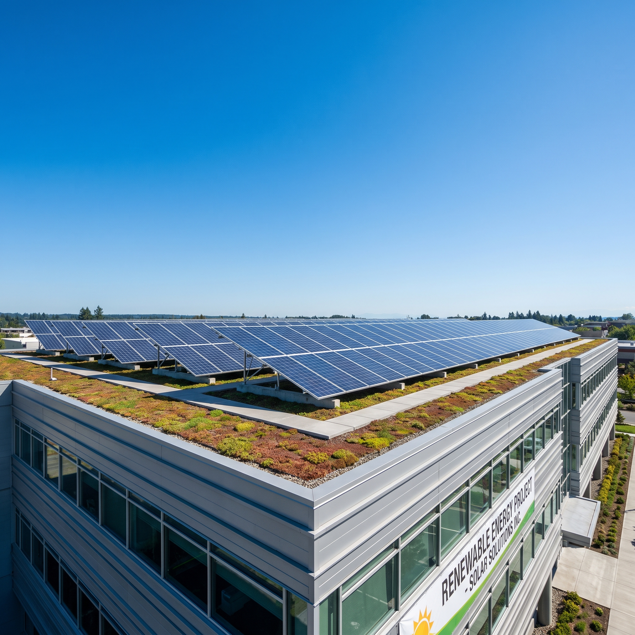 Projek panel solar tenaga boleh diperbaharui