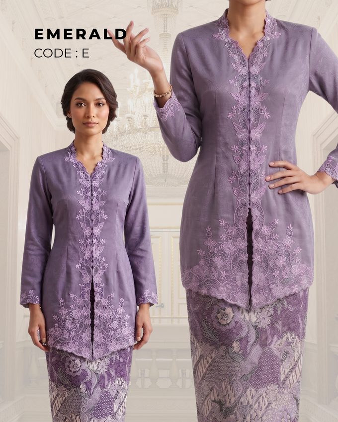 Kebaya Emerald – Lavender